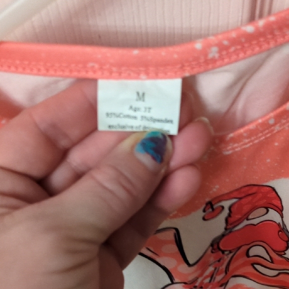 Coral Love Graphic Kids Shirt - Picture 2 of 3